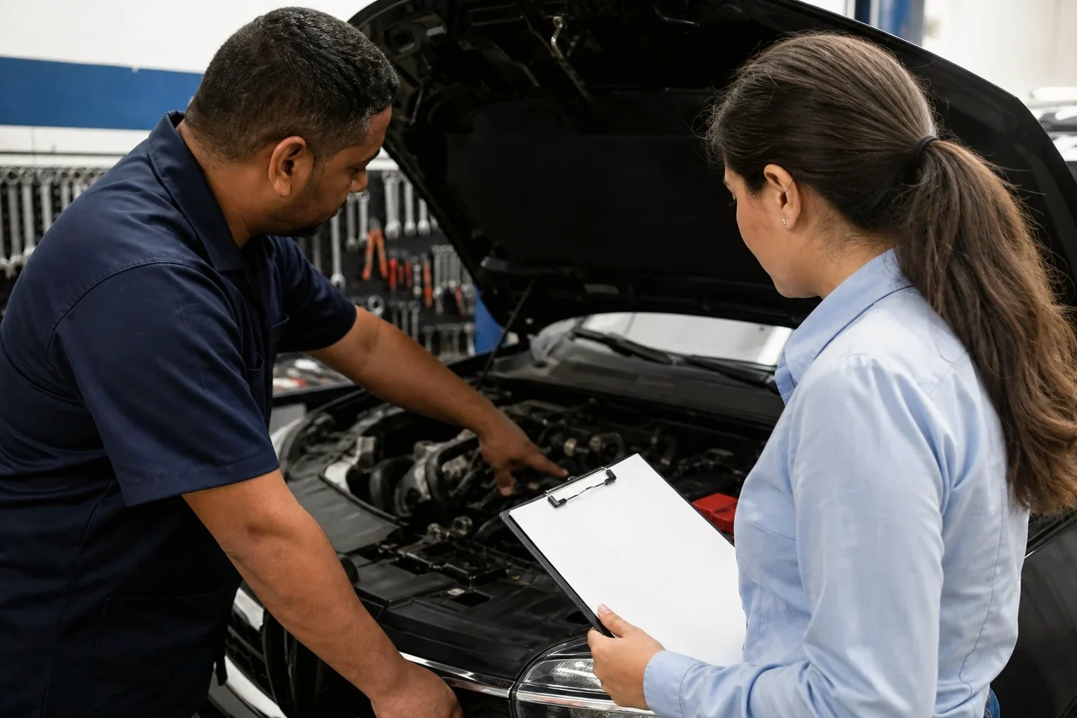 Profissional registrando cadastro de motor em Camaçari.